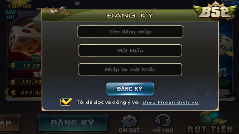 Hướng dẫn chi tiết các bước truy cập B52 đăng ký tài khoản
